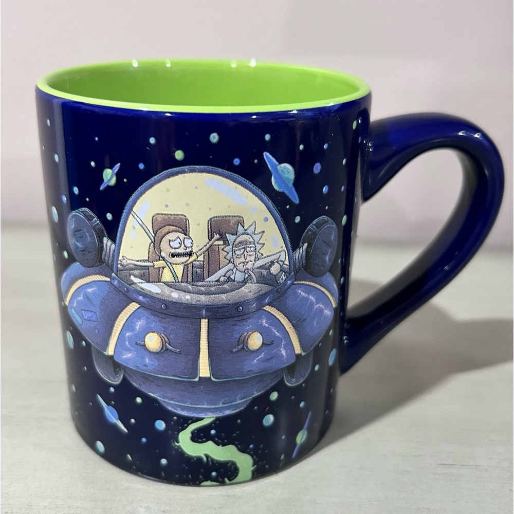 Rick and Morty mug Spaceship Googus adult swim